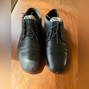 Marquez de Leon Black Leather | Men’s 5.5 / Women’s 7-8 vintage